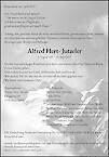 Obituary Alfred Hert- Jutzeler, Krauchthal