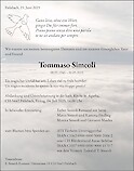 Necrologio Tommaso Simeoli