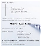 Necrologio Markus "Kusi" Laube